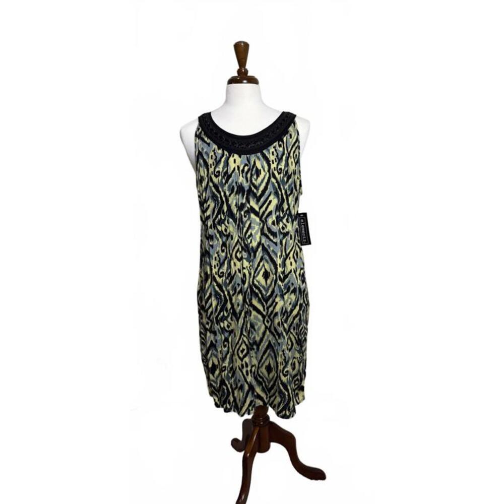 Elementz Elegant Printed Dress NWT - Size XL